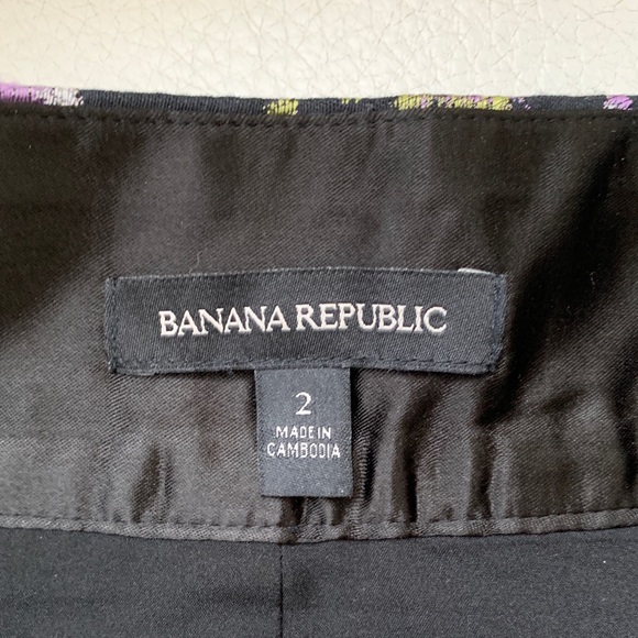 Banana Republic Pattern Mini Skirt - Picture 5 of 5